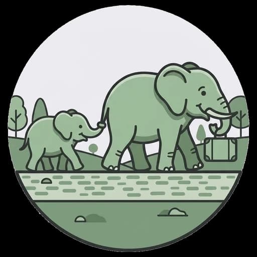 The elephants
