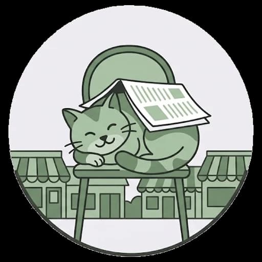 The café cat